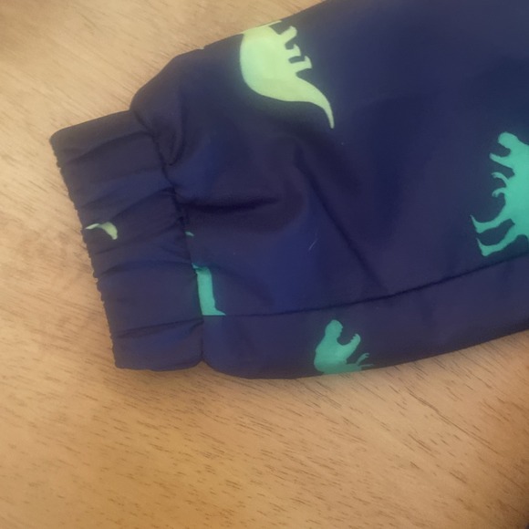 Carter's Classic Unique 3T Blue Dinosaur Rain jacket Hooded Coat Toddler Carters - Picture 12 of 12